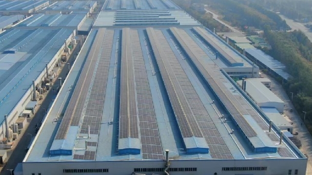 河南濮陽天能集團(tuán)一期商用5.9MW分布式光伏項目